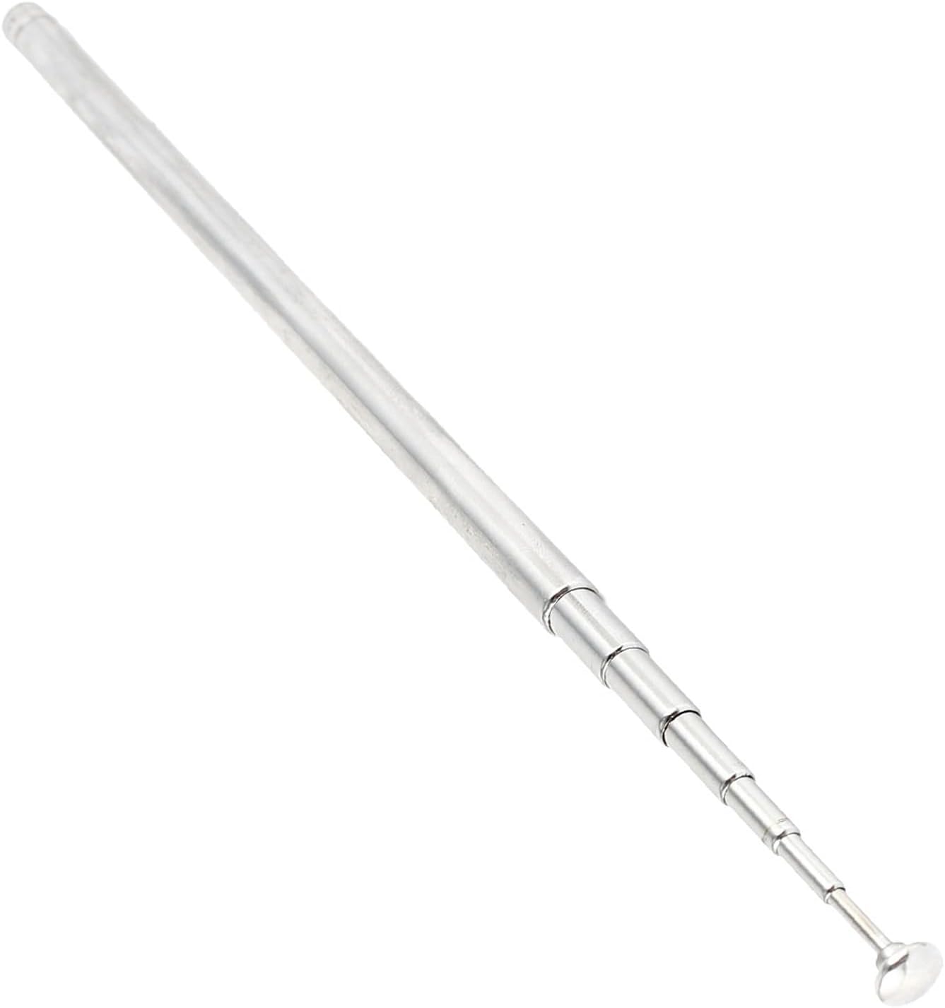 uxcell 38" 97cm 7 FM AM Radio Telescopic Antenna Replacement, Length Sections Telescoping Antenna TV Aerial for VCD