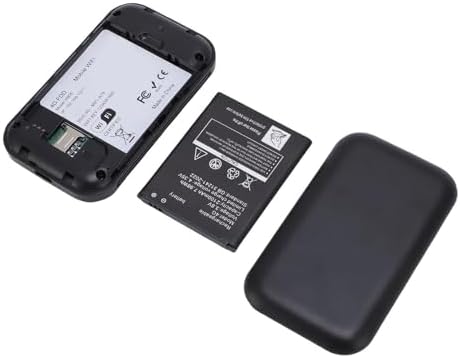 Zunate 4G 5G 300Mbps 10 3200mAh LTE Mobile WiFi Hotspot for Travel, High Speed Portable Router, Supports Devices, SIM
