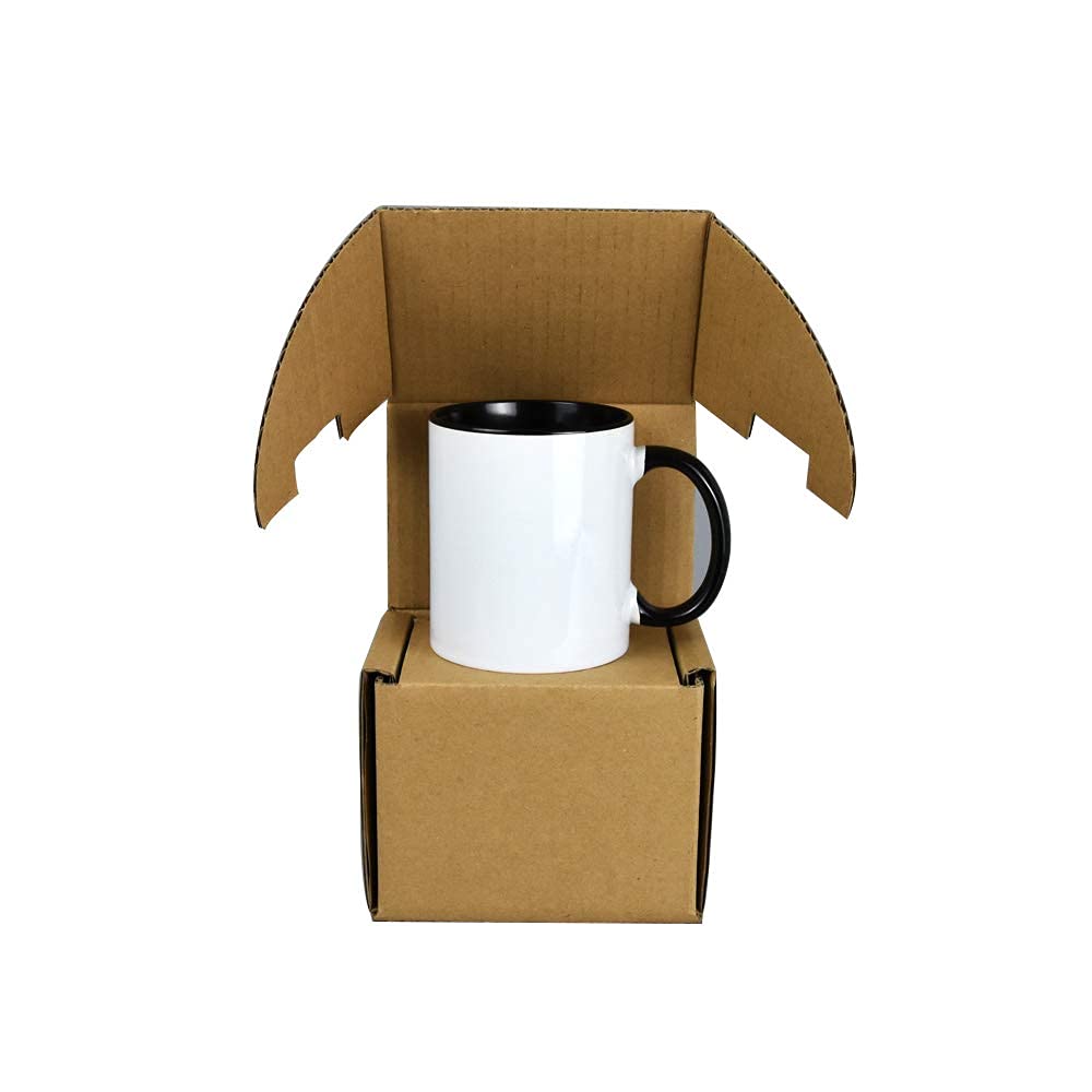ARTONUSA 11oz Sublimation Blank Coffee Mugs,Set of 24