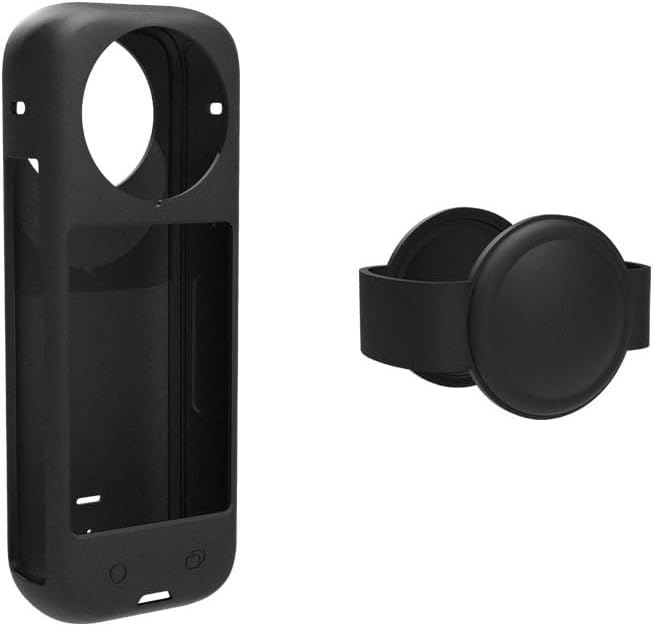 KASINshooting Insta360 X4 Professional Standard Silicone Protective Body Lens Case for One Panoramic Action Camera