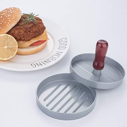 Skiennix Hamburger Press Patty Maker - 100% Free Patty Papers | Dishwasher Safe & BPA Free Kitchen Gadget