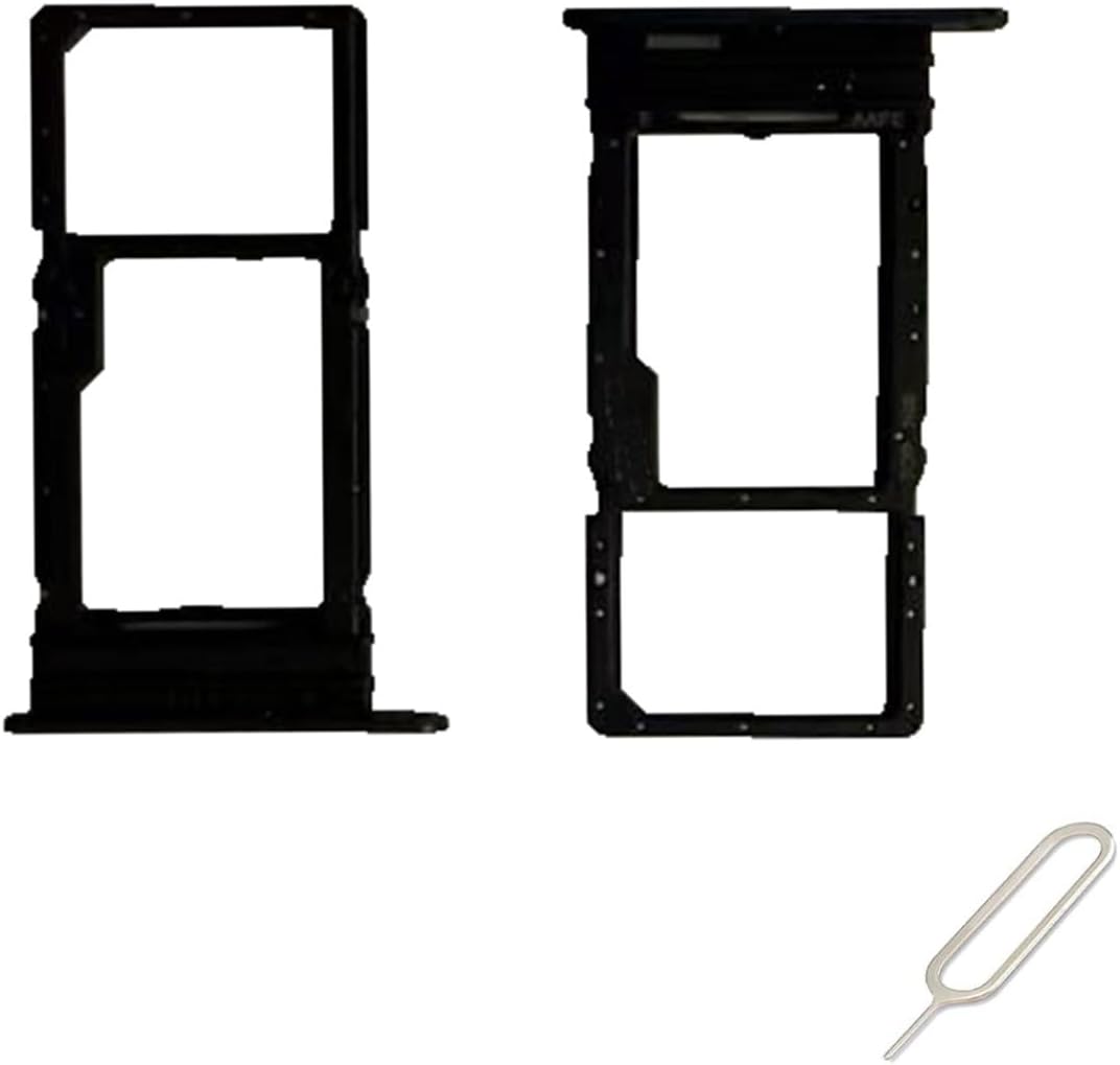 2PCS A16 5G for Samsung Galaxy Replacement Sim Card Tray SD Slot Holder with Removed Tool