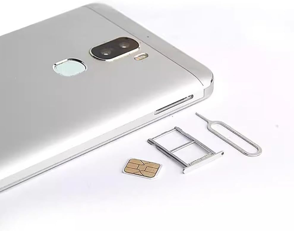 AYWFEY 10 Pcs Sim Card Tray Removal Tool, Sim Card Pin, Sim Card Tool, Compatible with All iPhone, Samsung, HTC