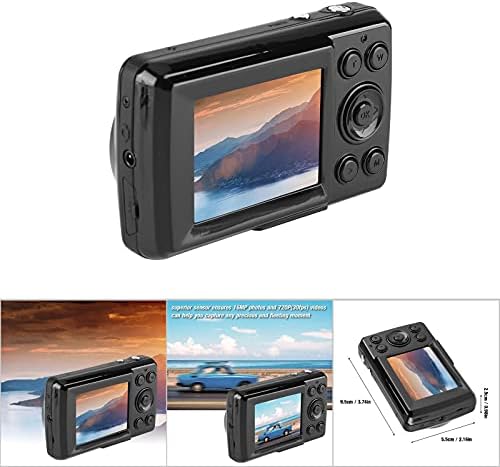 Yosoo Health Gear 16Mp 720P 30Fps 4X Digital Camera, Digital Camera For Kids Compact Camera Zoom Hd Digital Video