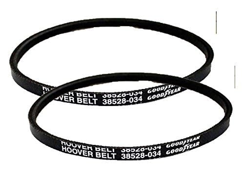 Hoover Vacuum Cleaner Belts Part Number 38528034 ( 2 Belts)