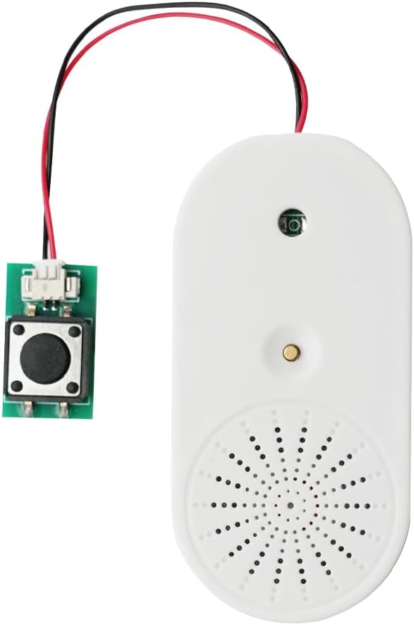 JRGKJCP Chip,16MB MP3 Sound Module Voice Push Button Control Activated Audio Box for Gift Box,Crafts, Christmas,New