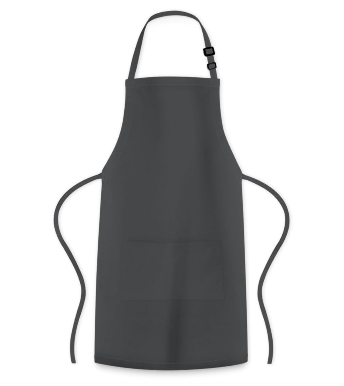 Adjustable Bib Apron 100% Polyester Kitchen Aprons Waterdrop Resistant Aprons with Adjustable Strap, Pockets & Long Ties