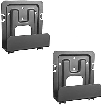 MP-06-02 2 Pack (2 Pack Mount Plus Cable Box Mount and Modem Mount for Wide Range of Media Players, Cable Boxes