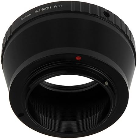 Fotodiox 2), M42 (42mm x1 1-Series V1, J1 Lens Mount Adapter (Type Thread Screw) Lens to Nikon Camera, fits Nikon