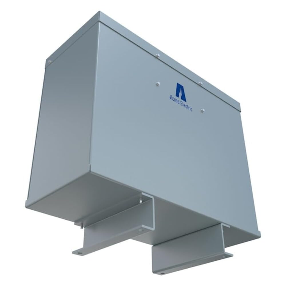 Acme Electric T3796931S Dry Type Distribution Transformer, 3 Phase, 240V Delta Primary Volts, 480V/277V Secondary Volts, 60 Hz, 15 kVA