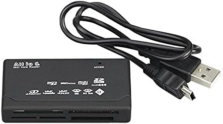 winvin 26-in-1 2.0 Memory Card Reader Mini USB High Speed for CF xD SD MS Duo SDHC Easy to Carry