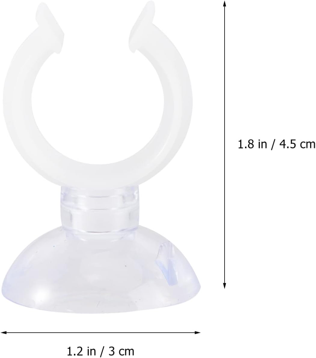 Uonlytech Candle Holders - 12 Pcs Suction Cup Tapered Candle Holders for Christmas Decor | Cone Stand