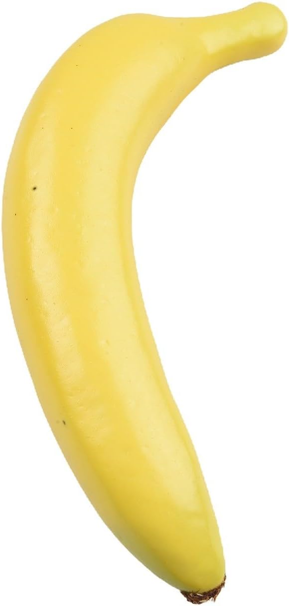 Vacumist Scene,18x4x4cm (1 Artificial Banana Fake Fruit Foam Prop for Home Decoration,Storefront Display or Photography