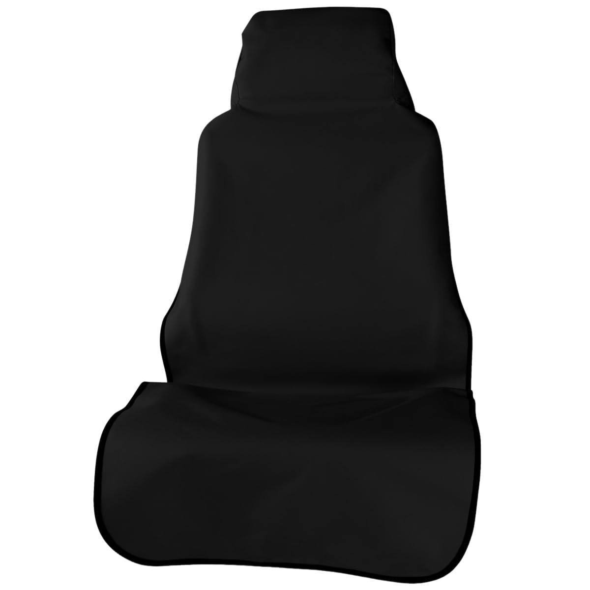 ZIMISI Waterproof Car Seat Cover, Dustproof Sweatproof Car Seat Protector, Washable Bucket Front Seat Covers, Universal Automotive Interior Accessories for Cars, SUVs, Trucks (Black)
