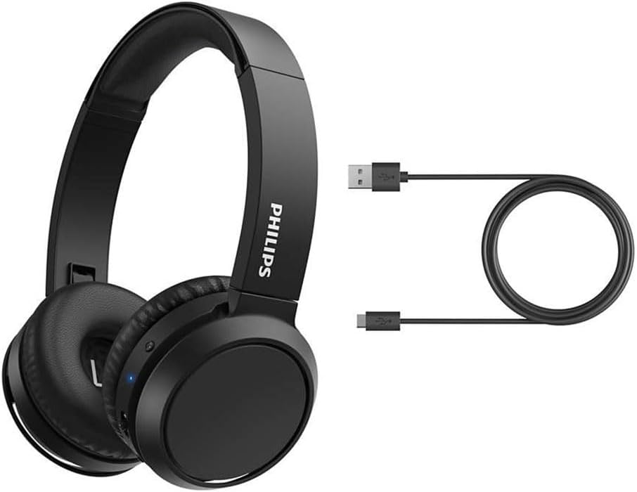 TAH4205 Philips Wireless On-Ear Headphones (Black)