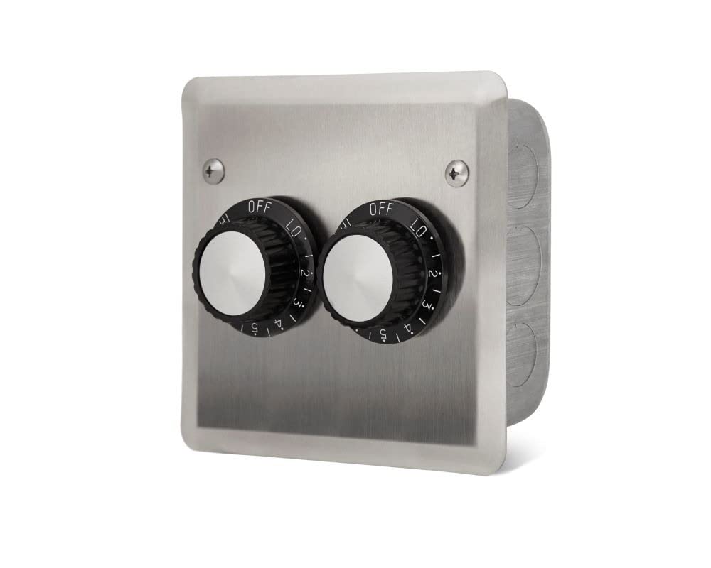 Infratech 14 4105 Accessory - 120 Volt Dual Reg with Wall Plate and Gang Box, Patio Heater Regulator