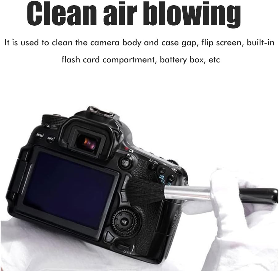 Generic Camera Cleaning Kit with Professional Tools for Lens Digital Accessories Cleaning Suitable for Photography