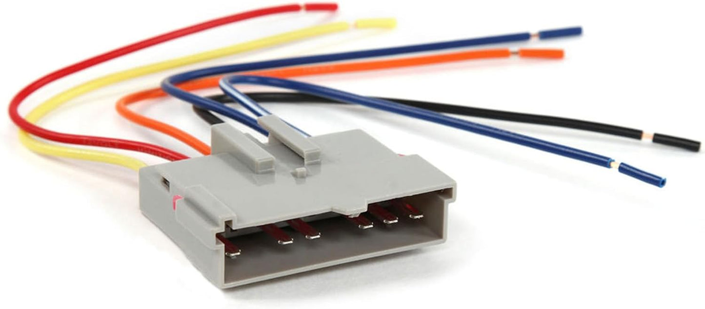 FD02B 1985-2004 Scosche Stereo Wiring Harness Compatible with Select Non-Amplified Ford, Lincoln, Mazda, Mercury