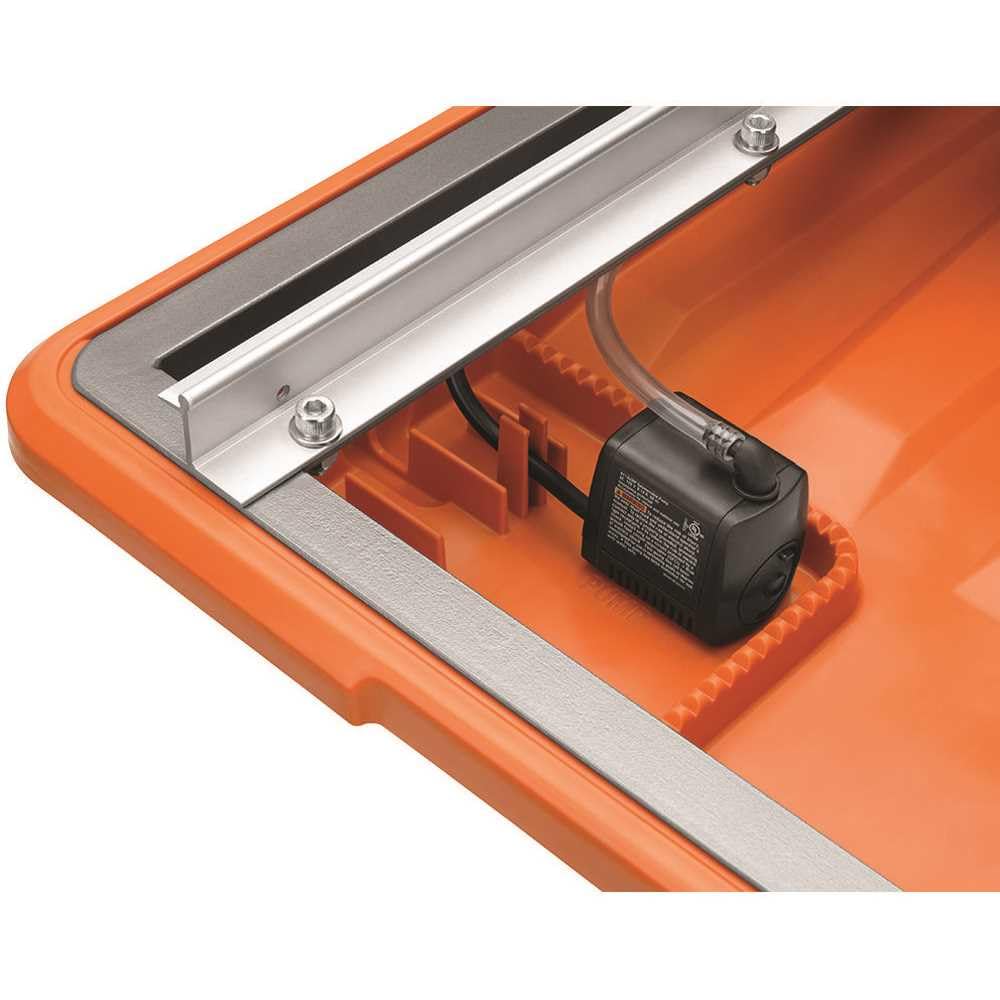 9-AMP 7 in. Blade Corded Wet Tile Saw with Stand