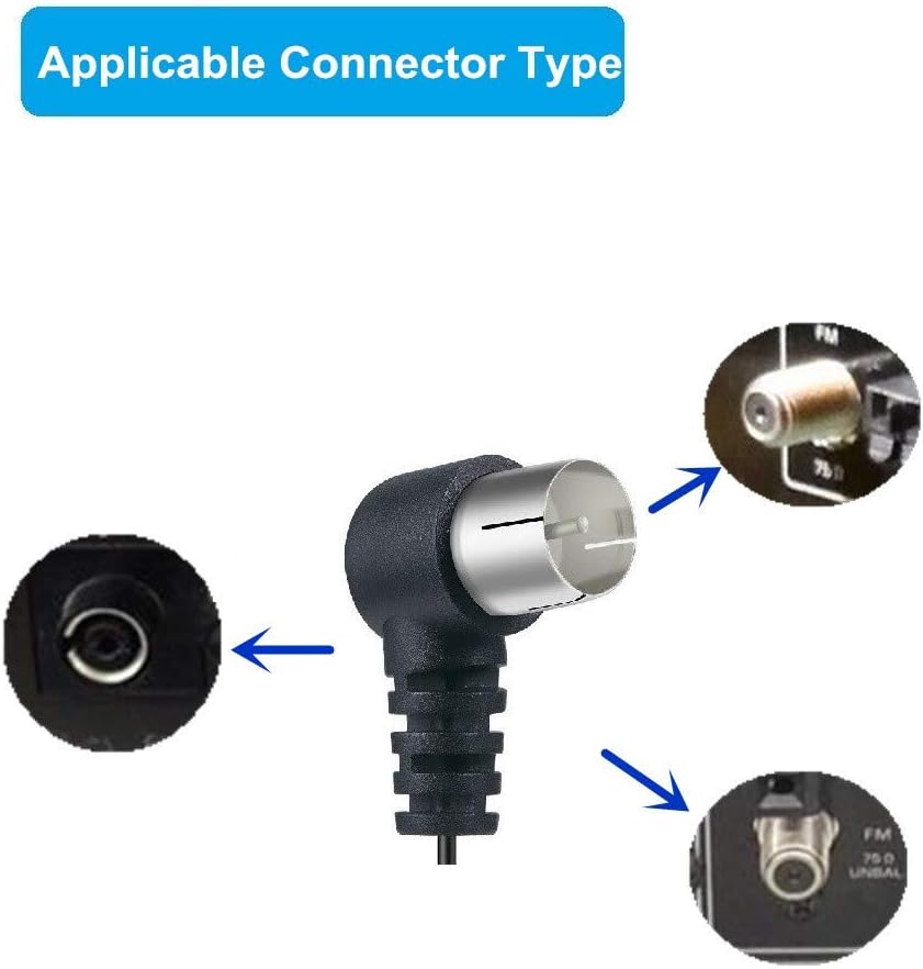 Ancable 75 Stereo Indoor Ohm Adapter for Yamaha Onkyo etc Table Top Home Hi Fi Sound Stereo Receiver