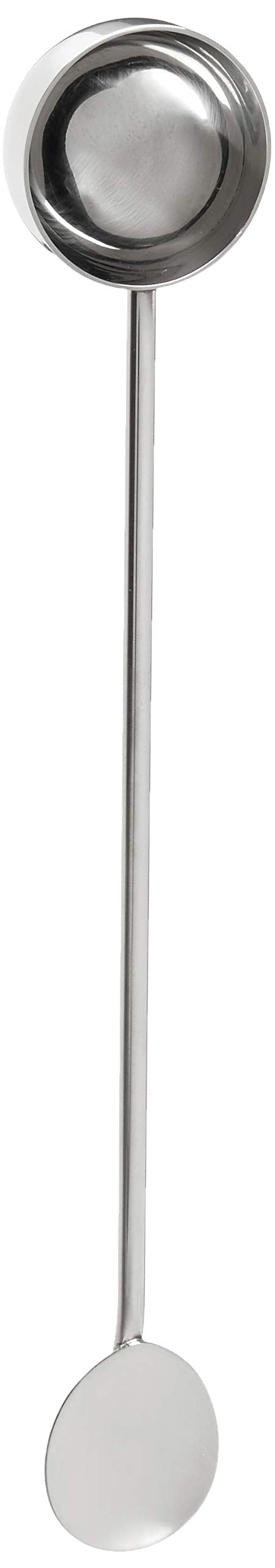 Frieling Double-Walled Stainless-Steel French Press Coffee Maker, Brushed, 44 Ounces Plus 18/10 Stainless Steel Coffee Scoop/Stirrer, 2 TBLS