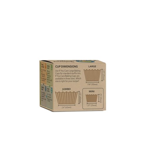 If You Care Mini Baking Cups - FSC Certified, Eco-Friendly, 90 Count