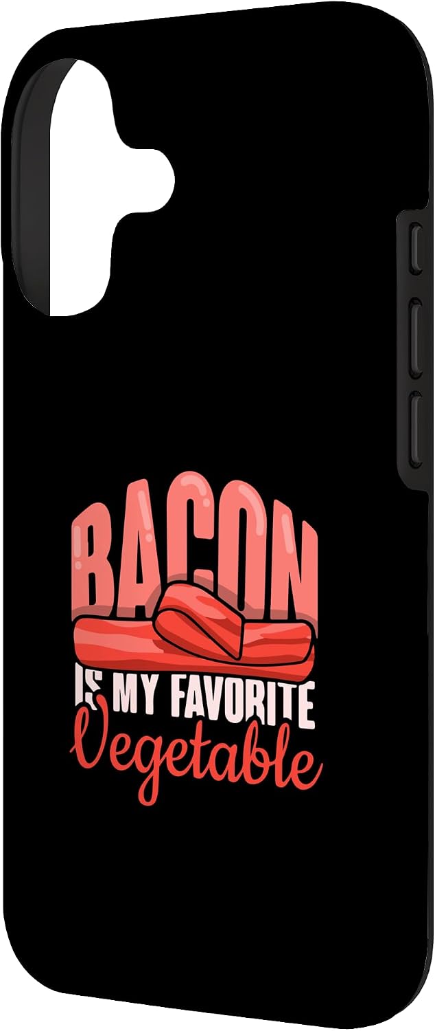 Bacon Lovers Gifts Men - Bacon Pajamas Women 17 Bacon is My Favorite Vegetable - Making Bacon Case for iPhone