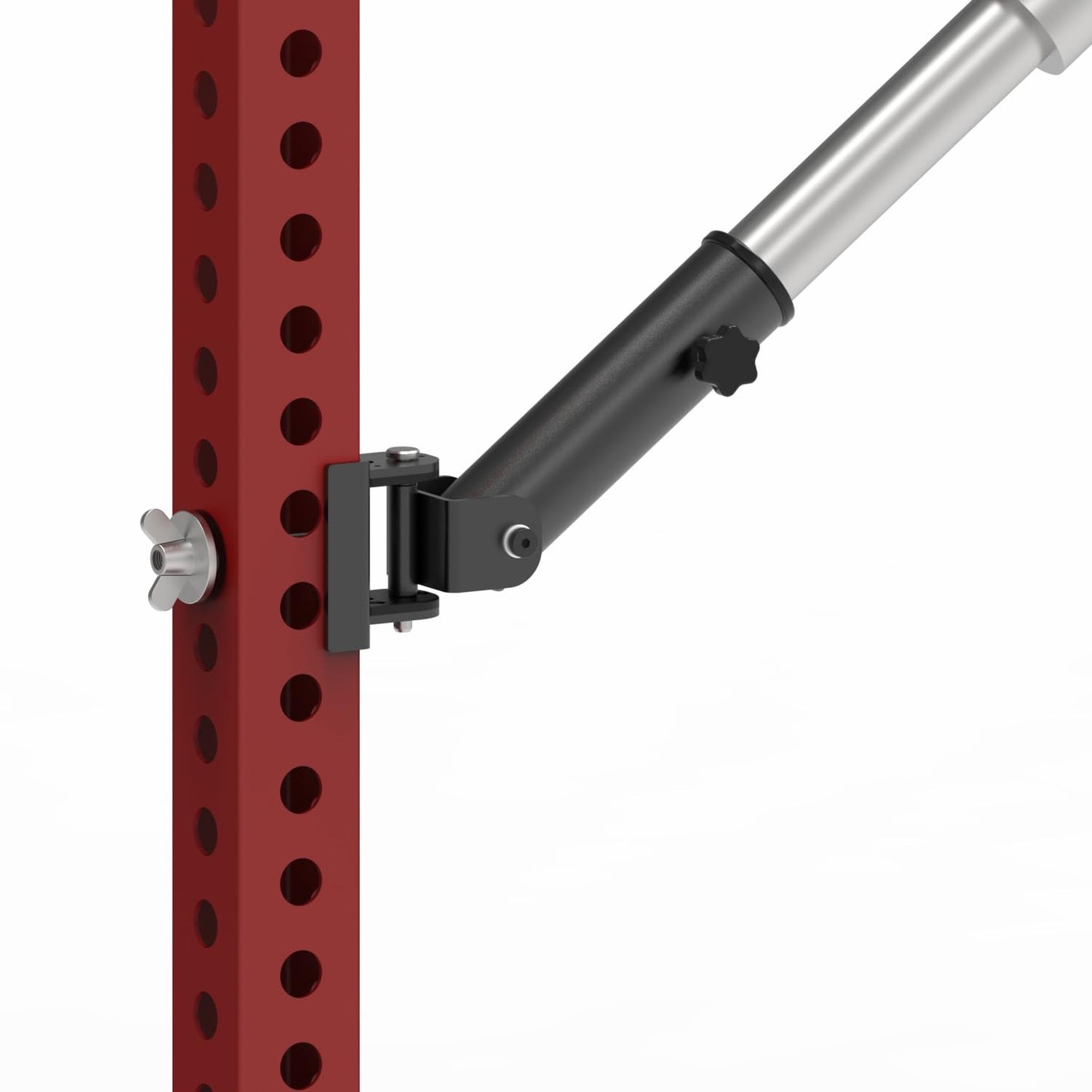 SYL Fitness Rack Mounted Landmine Attachment, T-Bar Row Landmine Base, Fit 2x2 inch & 3x3 inch Square Tube Power/Squat Rack (New Model-(2 * 2″‌))