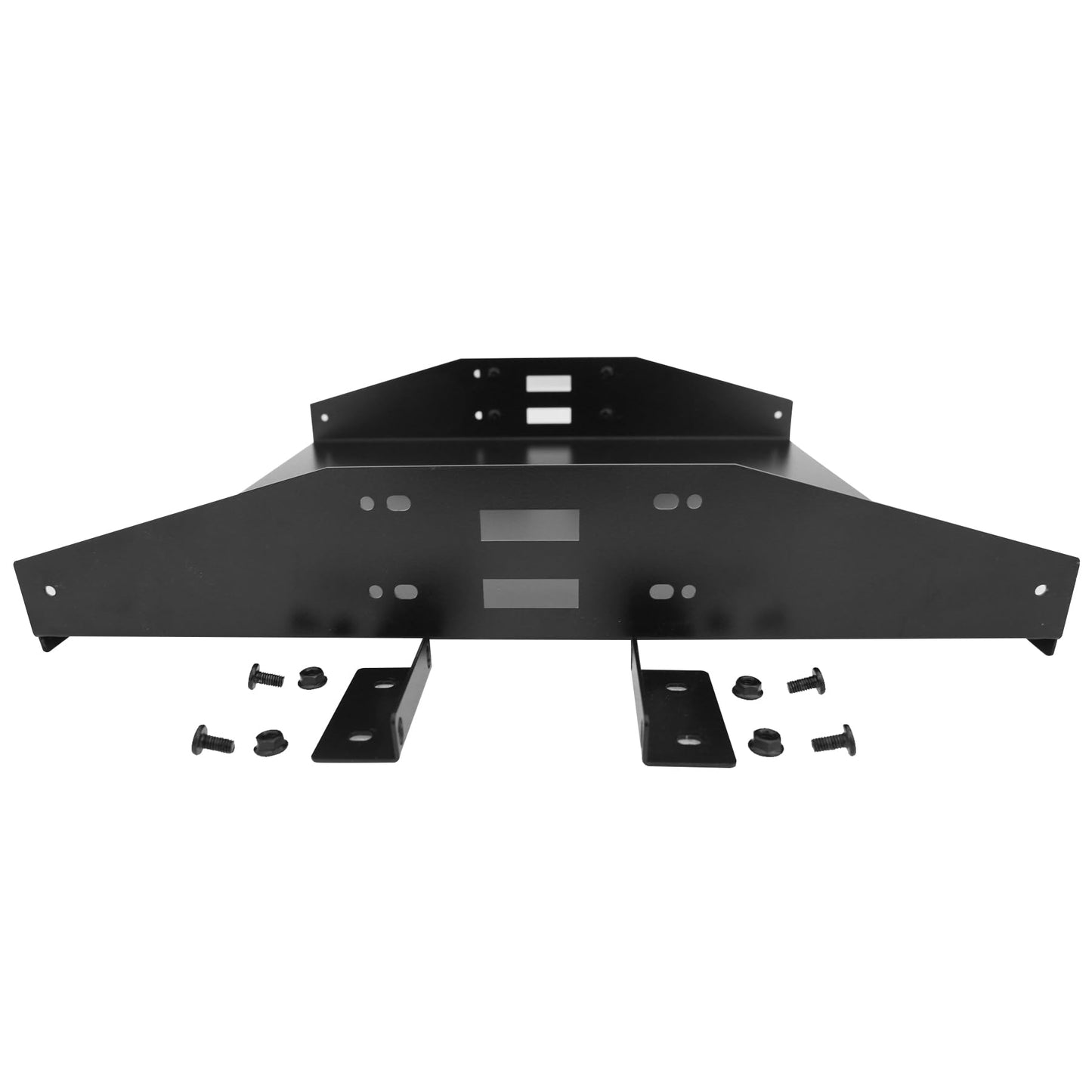 2 Post 38U Open Frame Server Rack 2-Post Server Rack Network Rack,Comes with 2 Center Trays,for 19 Inch Equipment, Networking Data & IT Devices,1280lbs Weight Capacity Rack(2P-LD-38)