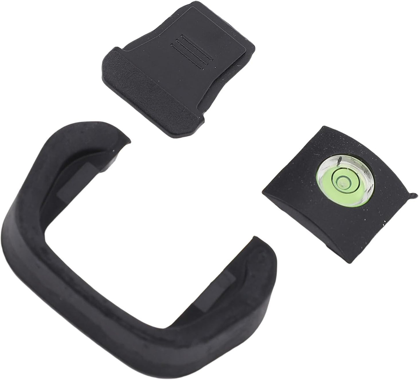 R5 R6 Yunseity Camera Eye Cup Viewfinder, Hot Shoe Cap Level Kit fit for with Bubble Spirit Level, Silicone Material