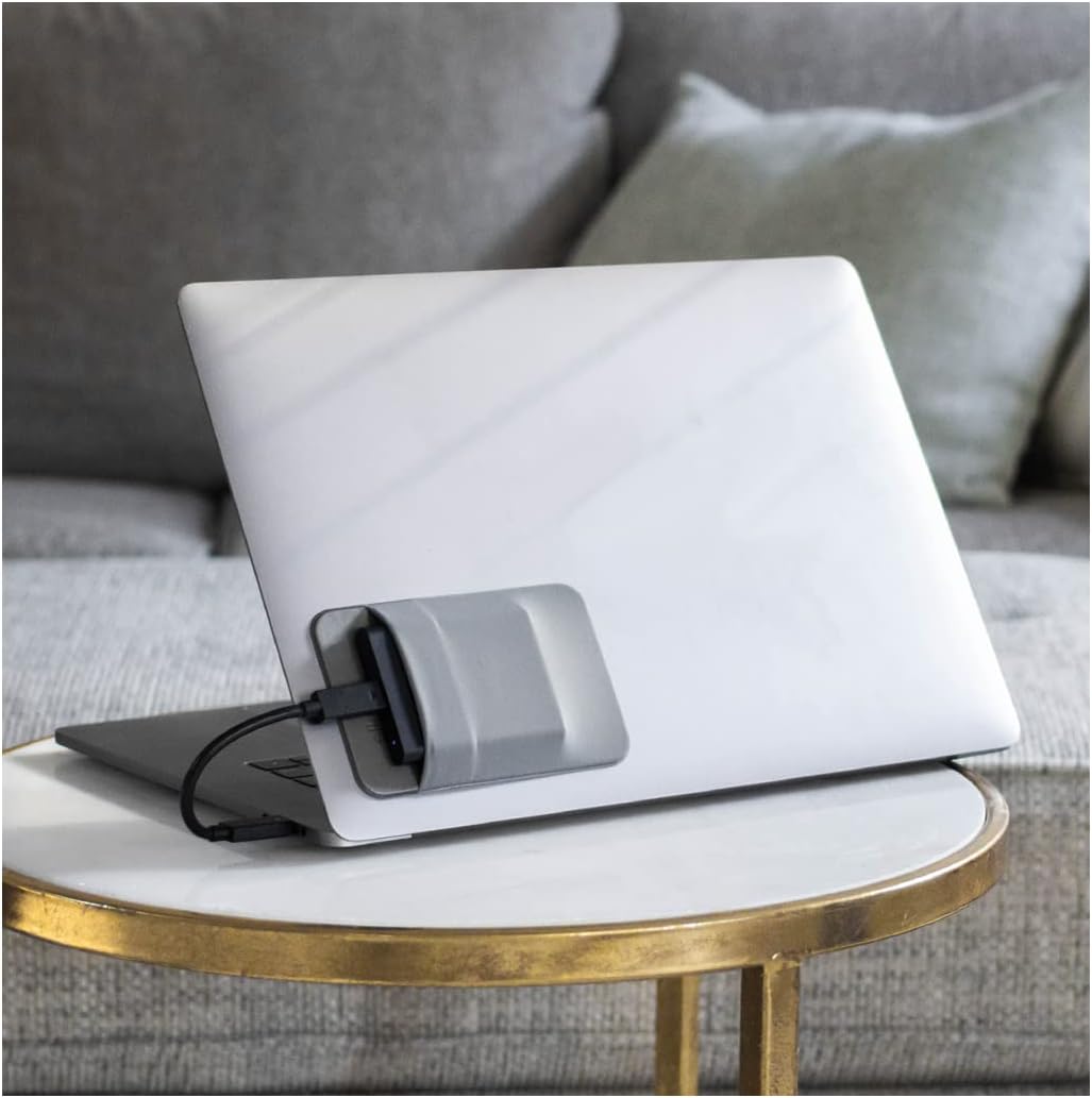 Slipdrive 5 3.2 - Portable Hard Drive Sleeve for Laptop - SSD Solid State Drive - Reusable Adhesive - x Stick on