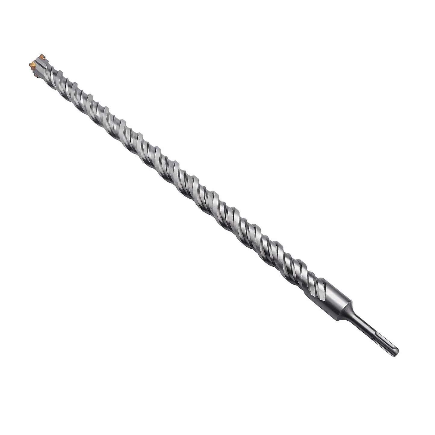 1-1/8 inch X 16 inch SDS Plus Rotary Hammer Drill Bit, Concrete Drill Bit for Concrete, Brick, Cement and Stone, 16 inch Length (16" Length, 1-1/8" Diameter)