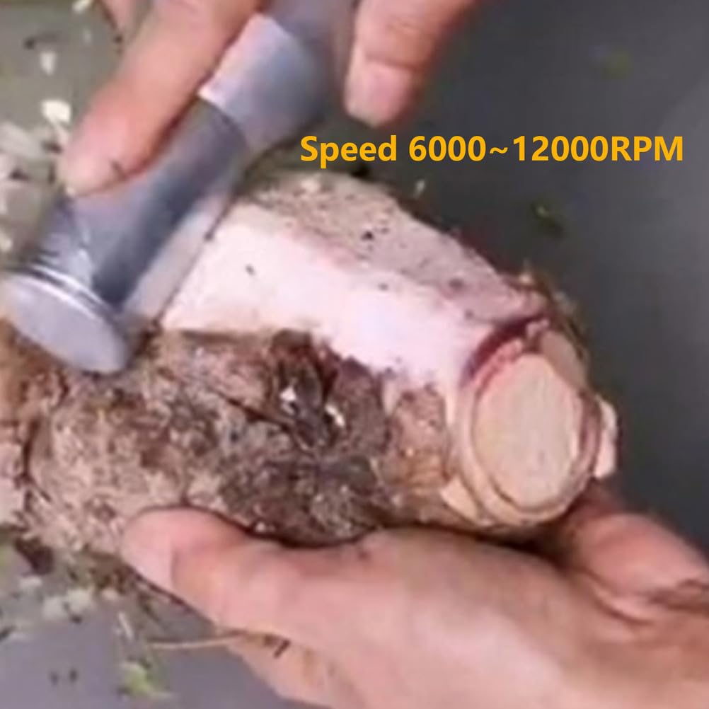 WGFXYBFY Portable Electric Sugarcane Peeler, Stainless Steel Sugarcane/Coconut Peeling Machine, Coconut Cutter Tool, for Coconut/Winter Claw/Taro/Pineapple