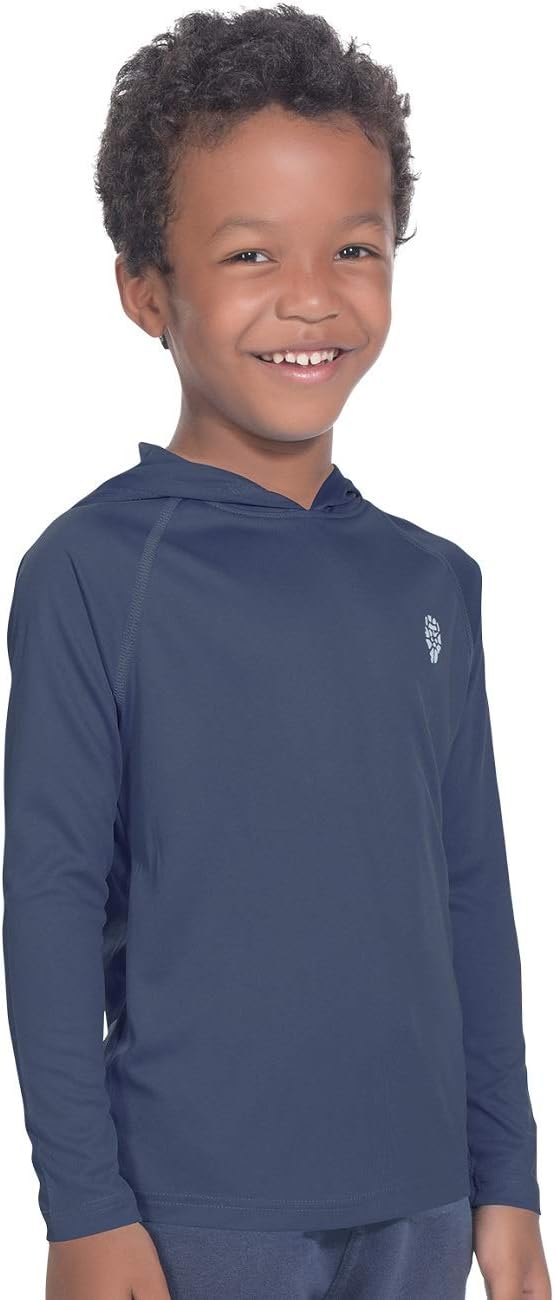 Hoodies for Boys Outdoor Recreation Shirts - Youth Athletic Tops Sun Protection UPF 50+