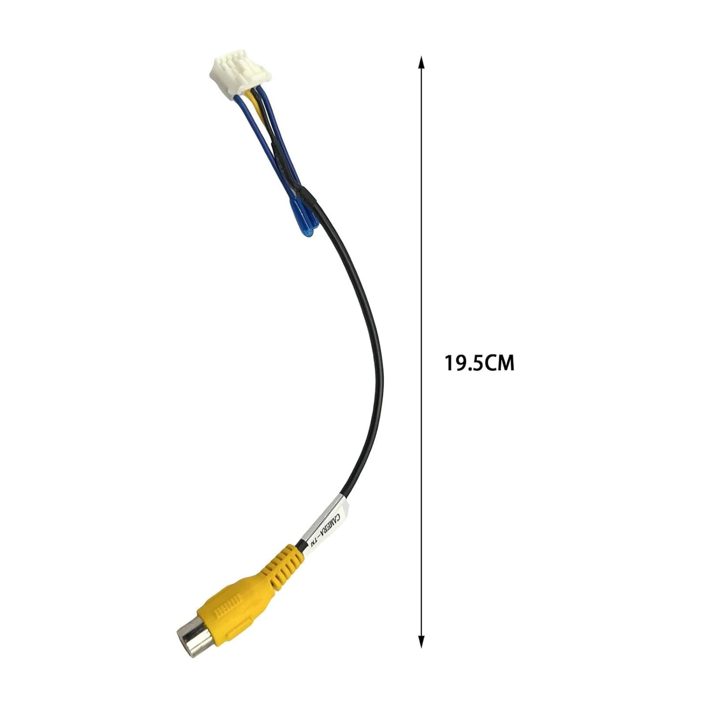 Bstenky 10 Pin Backup Camera Cable Wiring Harness Adapter Connector Video Input Aftermarket Radio Compatiable