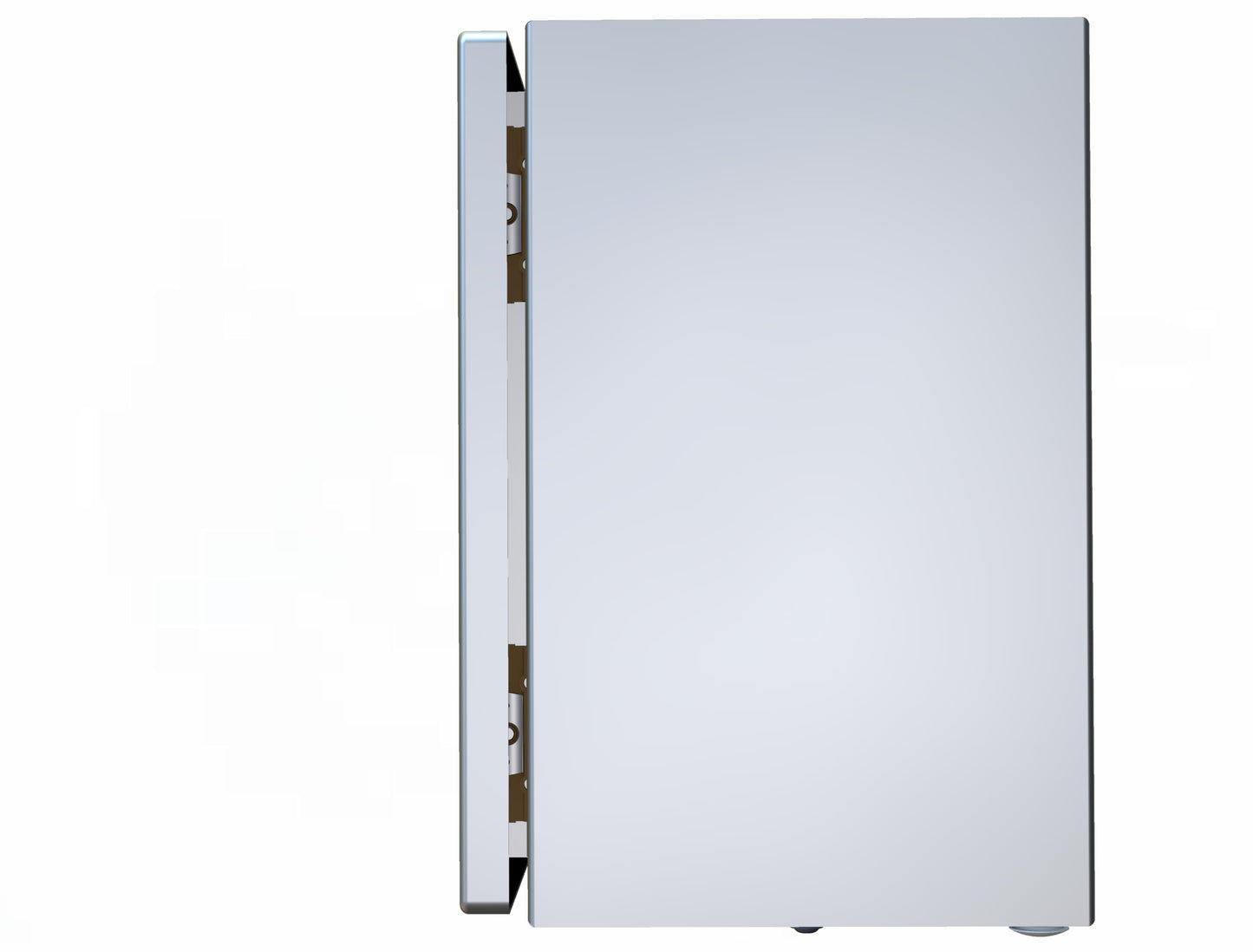 Rittal 1033.000, Wall-mounted AX Enclosure, Carbon Steel, 11.8" Height x 11.8" Width x 8.27" Depth