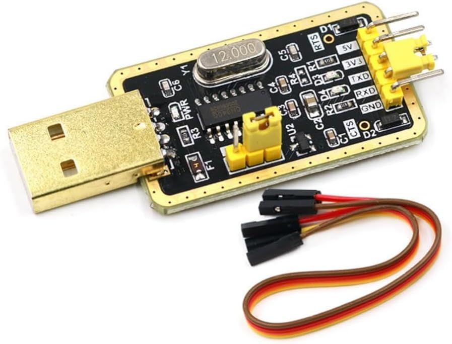 generic CH340G RS232 USB to TTLs Module for to Serials Port Converters with Firmware Cable Microcontroller