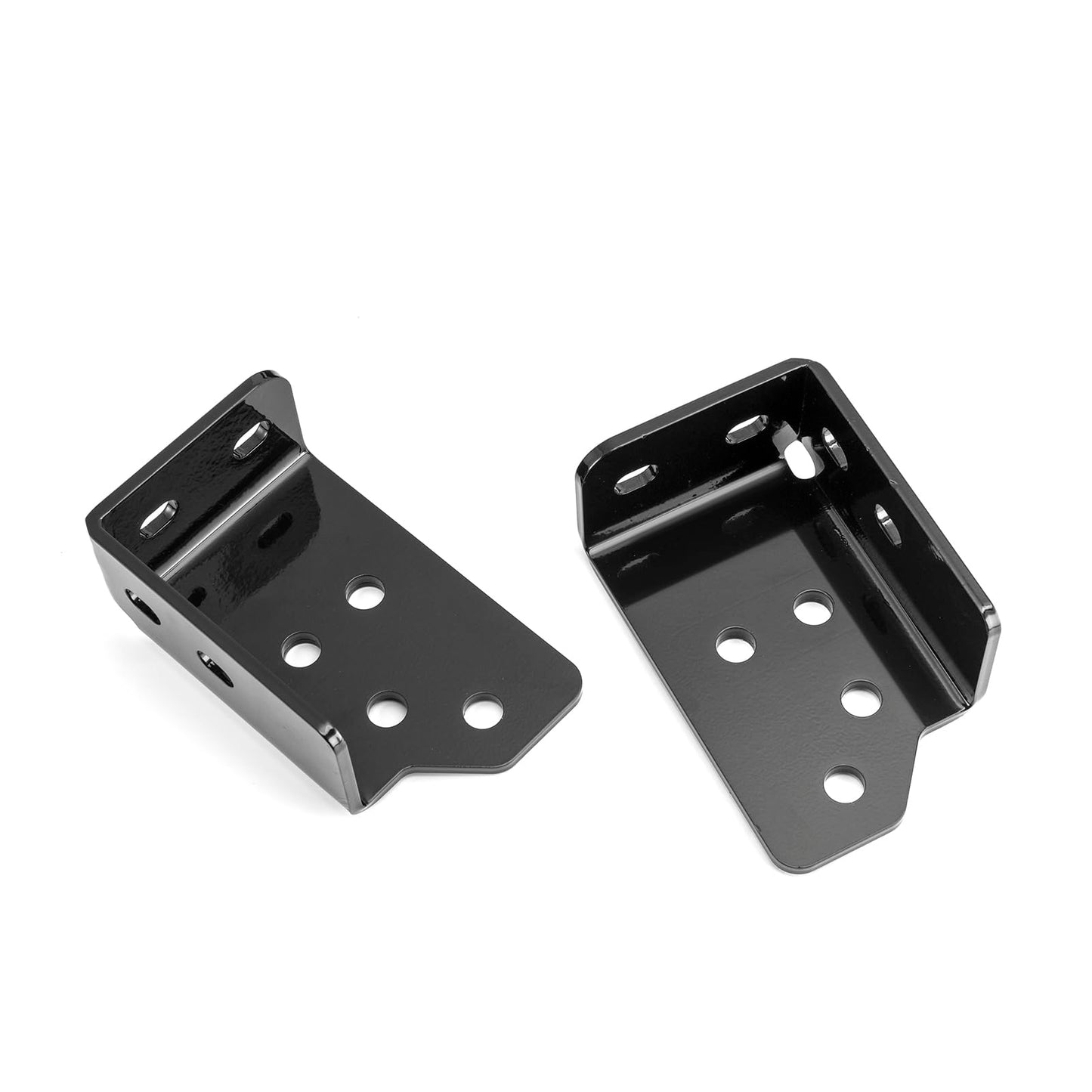 WeiSen Hidden Winch Mount Bracket Winch Mounting Plate Black Compatible with GMC Sierra 1500 Fit Chevy Silverado 1500 2007-2013