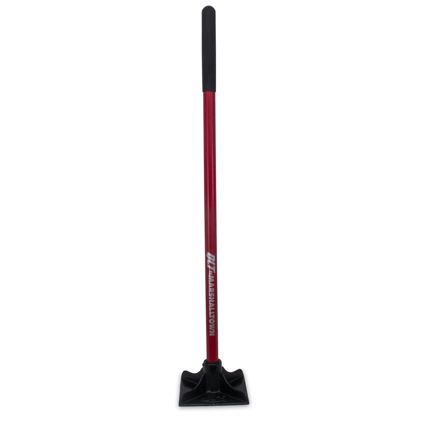 QLT by Marshalltown Tamper with Steel Handle,10 x 10 Inch Tamper, 48 Inch Handle, HT10