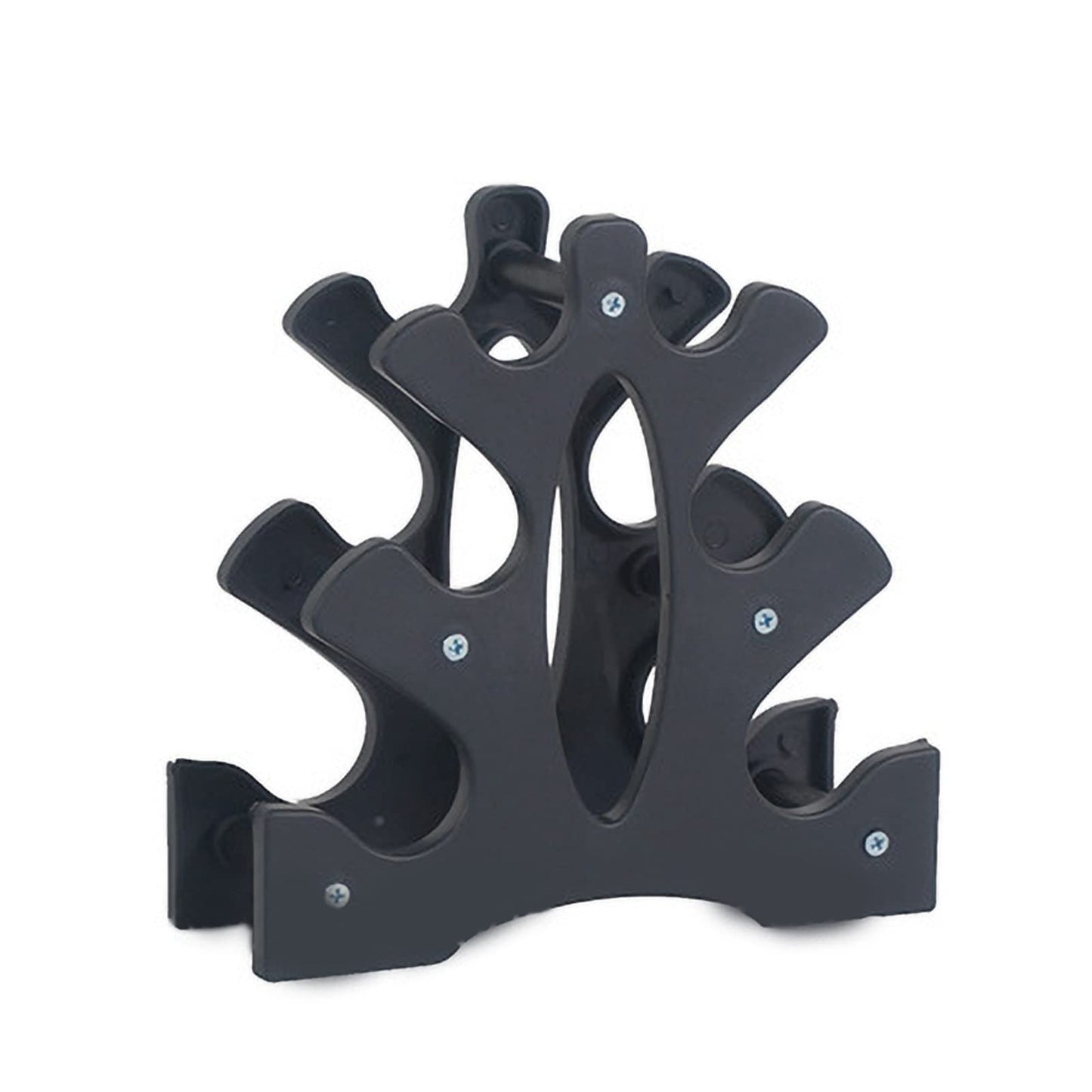 NOENNULL 3 Tier Weight Rack for Dumbbells - Compact Weight Holder Small Dumbbell Rack Stand Only, Designed for Child Women Home Gym Exercise