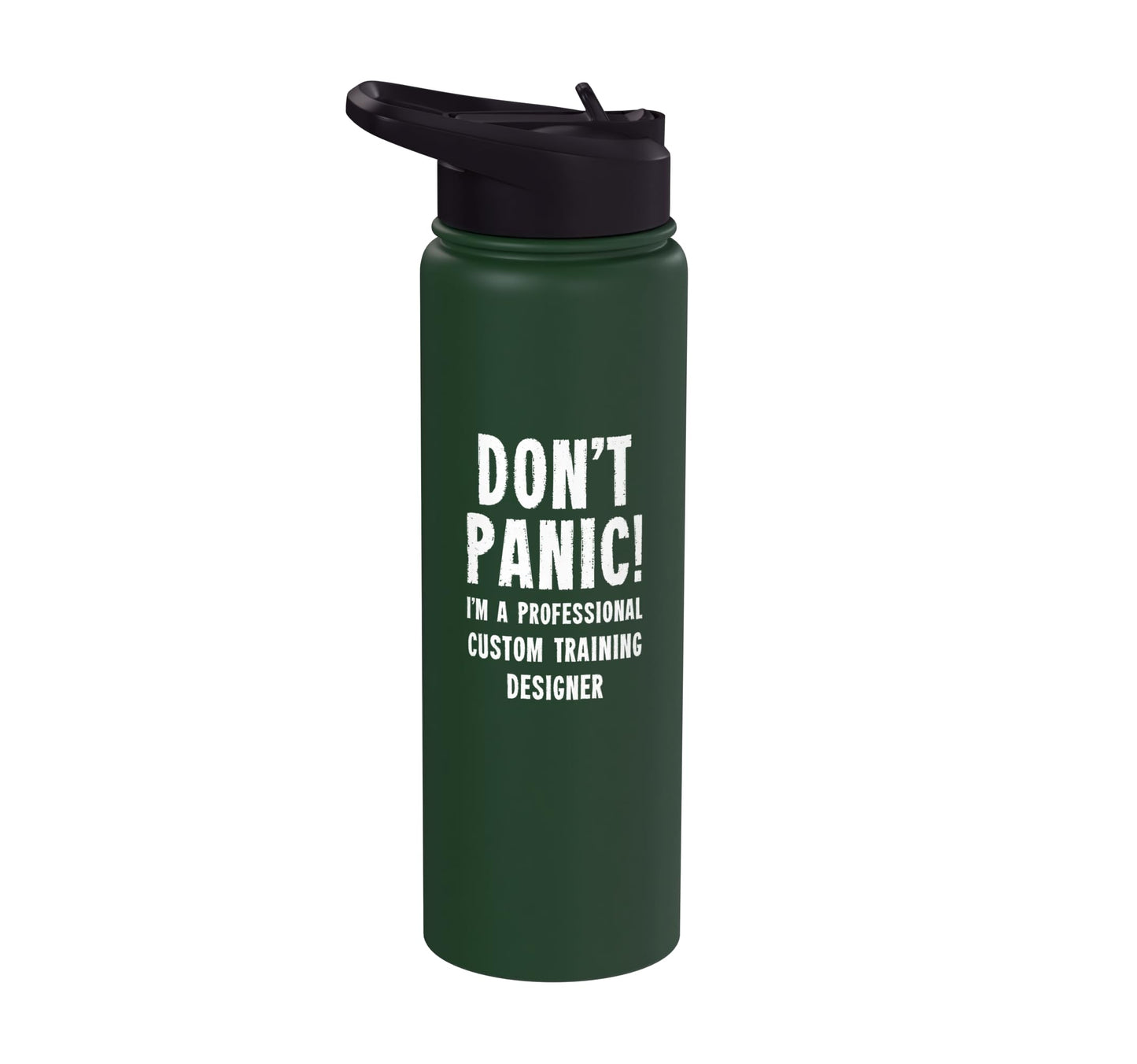 Custom Training Designer Stainless Steel Insulated Water Bottle