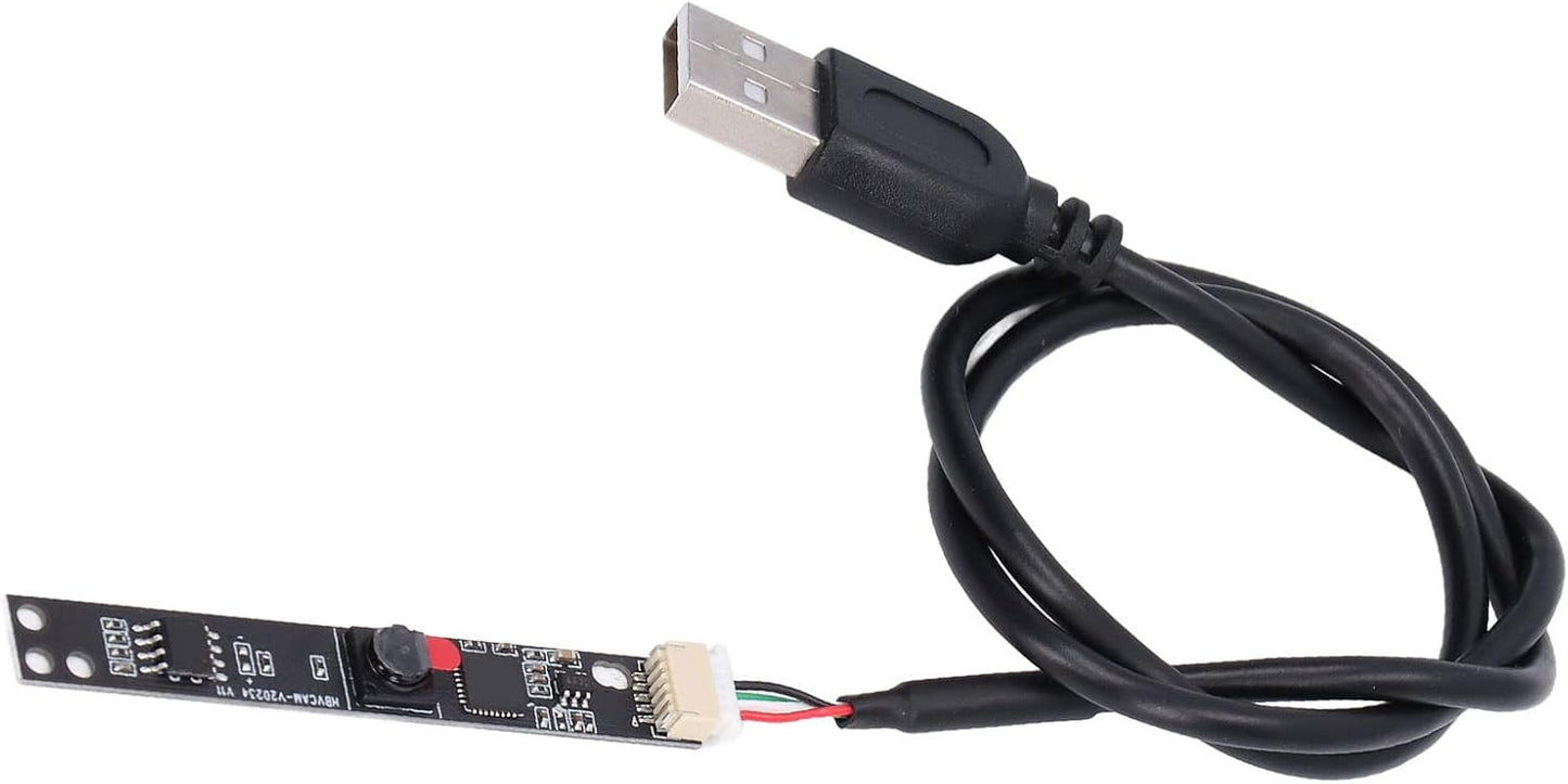 Shanrya 2. 0 30 60 USB Camera, Mini USB Webcam Board Camera Module with Tiny Frame Rate Field Angle for Advertising