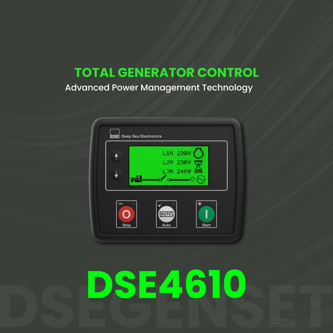 Thunder Parts DSE4610 Auto Start Control Module (Mpu,Ct,Rtc) | Displays Information in a Clear Format | DSE4610-03 Original - Made in UK