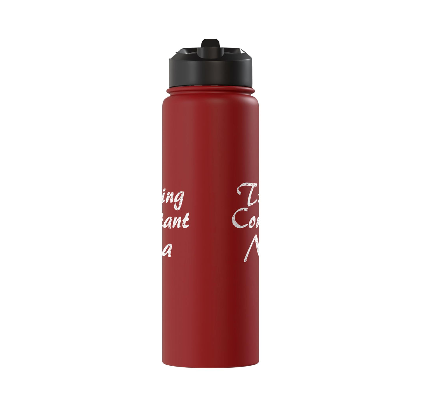 Training Consultant Tshirt Job Occupation Funny Work Stainless Steel Insulated Water Bottle