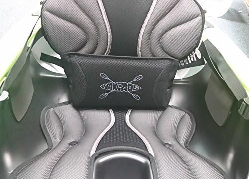 Lumbar Cushioned Seat Pad, Gel Seat Pad for Kayaks, Portable Seat Cushion for Outdoor Watersports and Recreation - Cascade Creek (Lumbar)