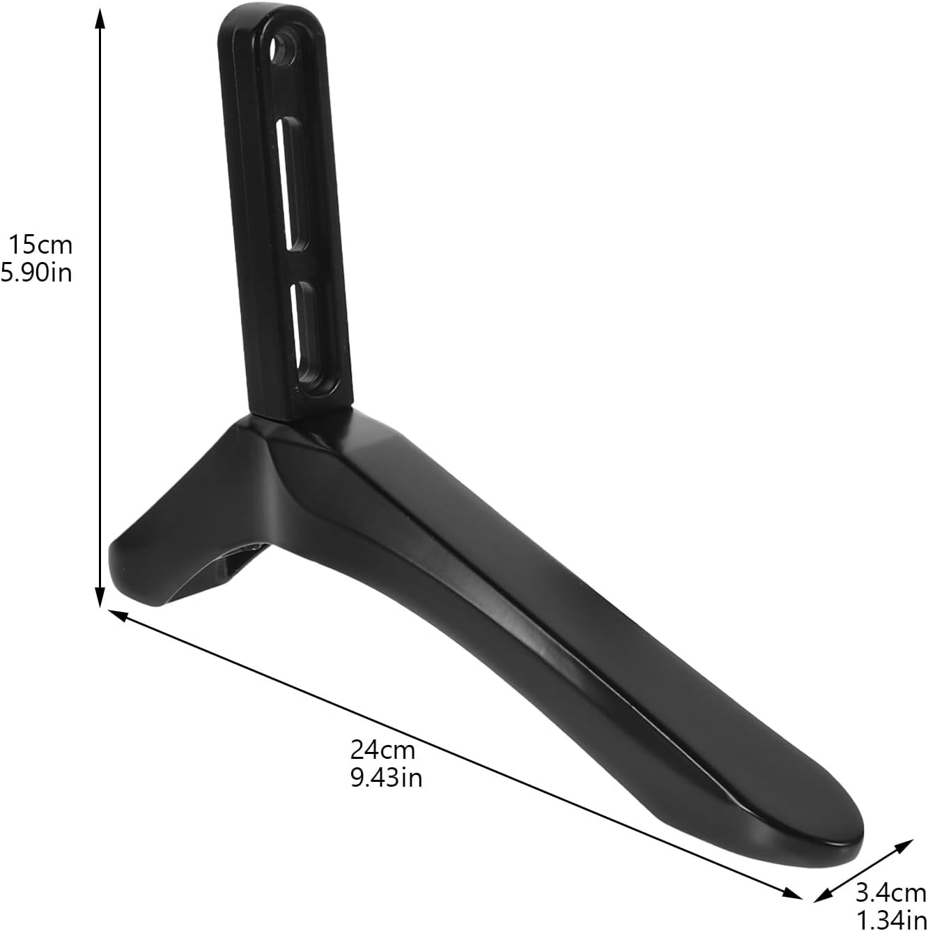 UTHCLO TV Support Stand Bracket with Screws Desktop TV Pedestal Feet Base Suitable for Living Room and Office Use