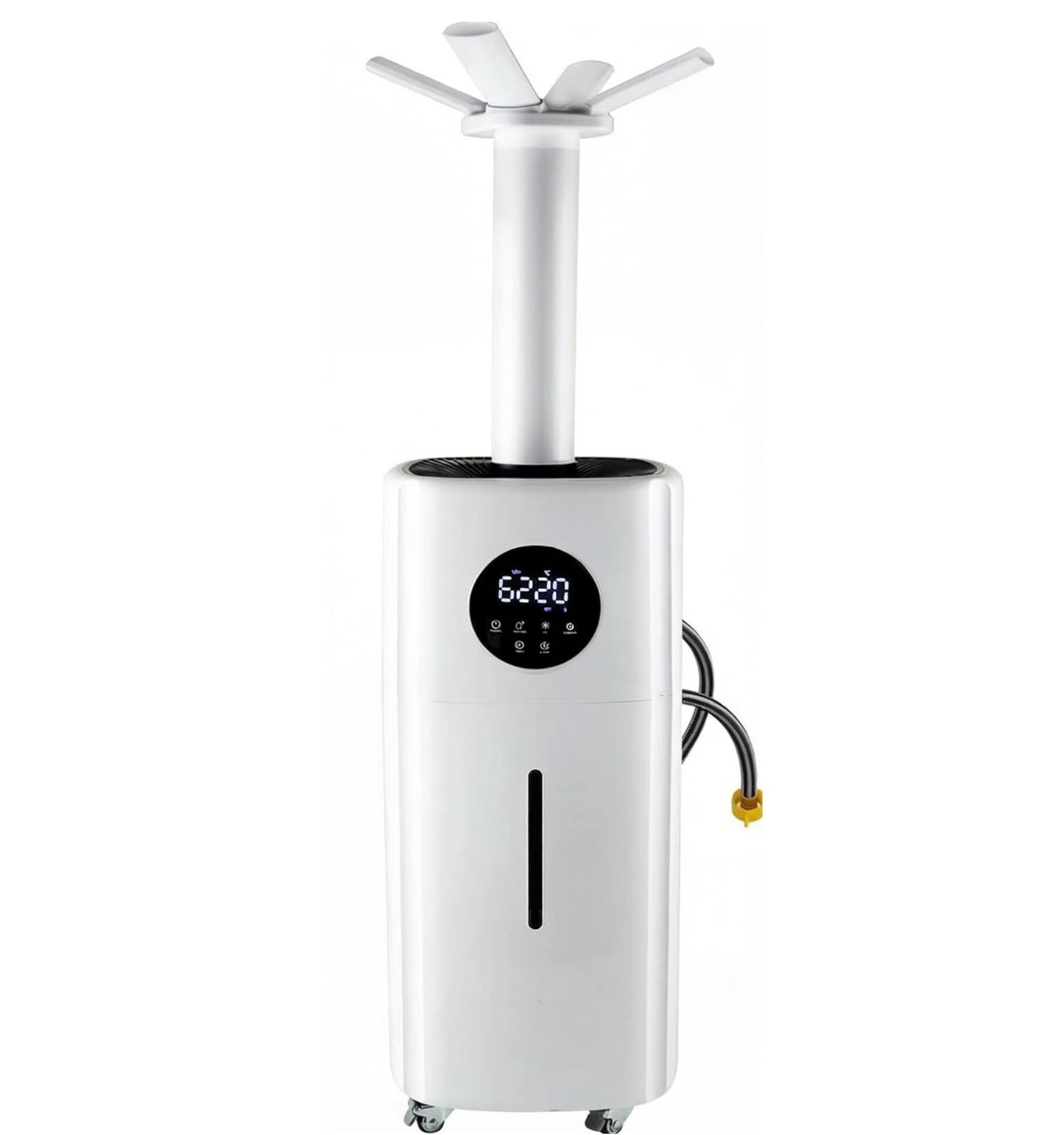 YMJOINMX Commercial Industrial Humidifier Whole House Humidifier 6Gals Water Tank Max 2000ml/h Mist Output Faucet Filling for Plant Large Greenhouse 110V
