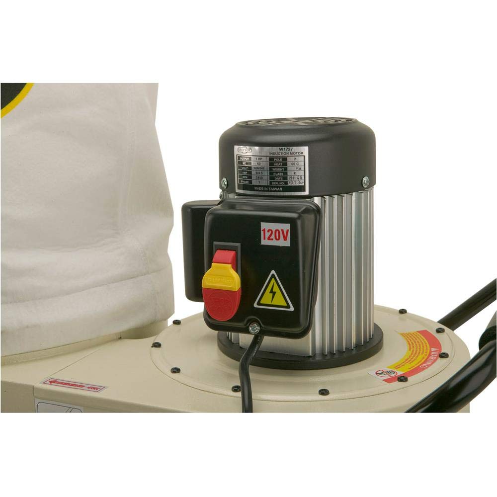 SHOP FOX Portable W1727 1 HP Dust Collector