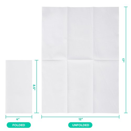 600PACK Disposable Hand Towels for Bathroom, Soft and Absorbent Paper Guest Towels Disposable Decorative Bathroom Hand Napkins for Kitchen, Parties, Weddings, Dinners