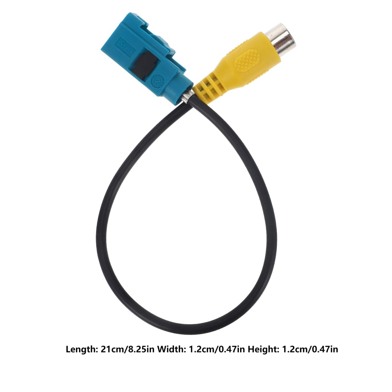 Generic Backup Camera Video Harness Adapter for Navigation Durable Reverse Display Connector for Cars High-Definition